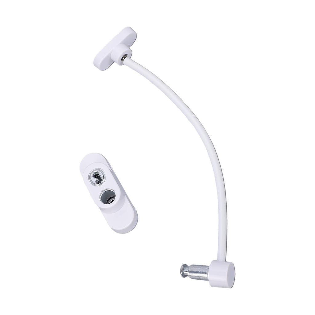 4 Pcs Window Restrictor Locks Zinc Alloy Door and Window Opening Restrictor with Keys Prevent Children Falling