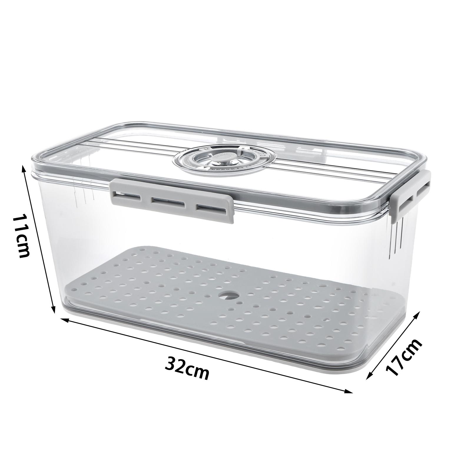 

Коробка для хранения хлеба Герметичный контейнер для хранения хлеба и тостов Кухонный органайзер для хранения продуктов с защелками и записью времени