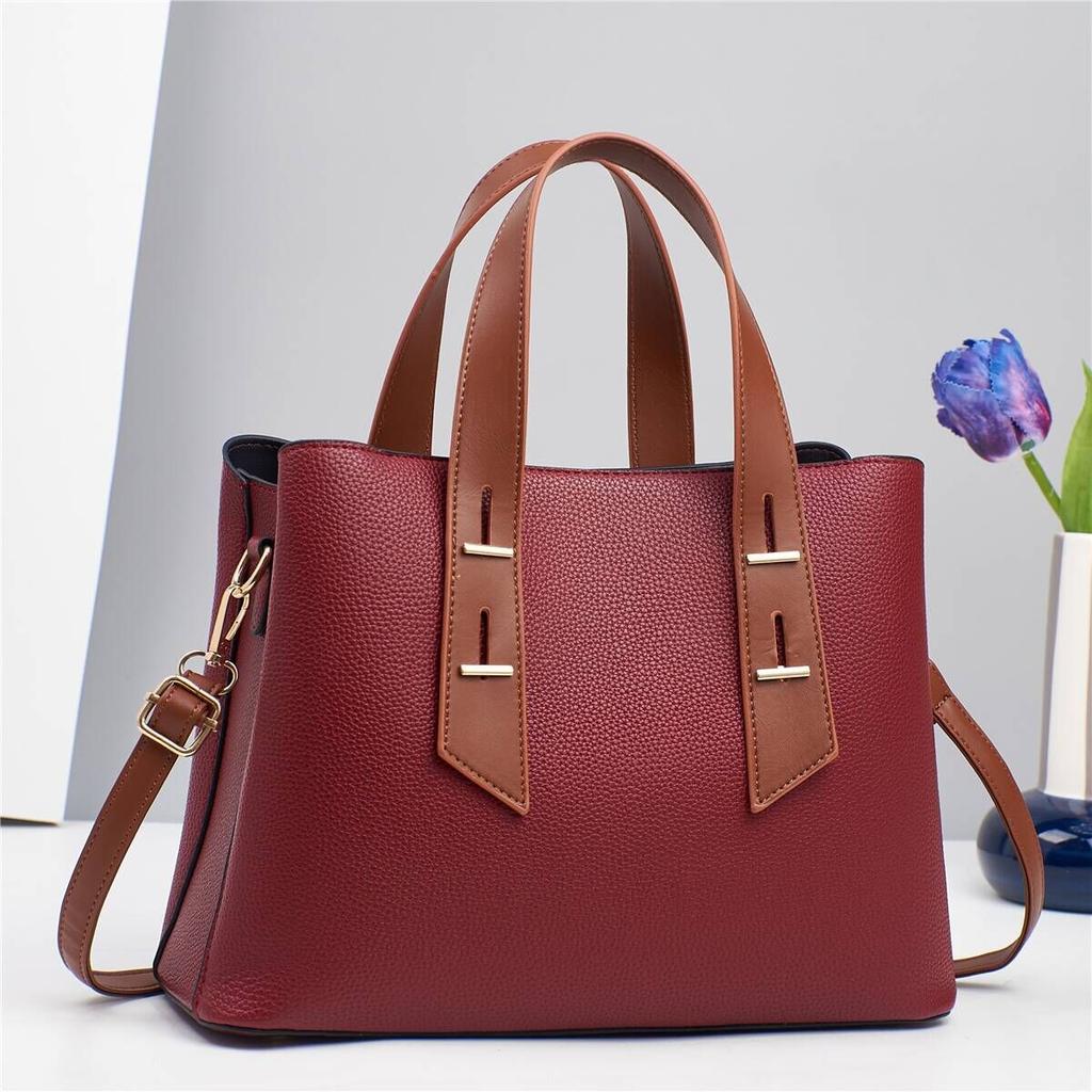 Fashionable Handbag for Commuting, Large Capacity, Single Shoulder Crossbody Bag, Women's Bag