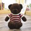 Teddy Bear Sweater Hug Plush Doll for Girls - Valentine's Day or Birthday Gift