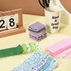 40PCS Jelly Roll Patchwork Fabric DIY Sewing Material Fabric Floral Cotton Fabric  Sewing