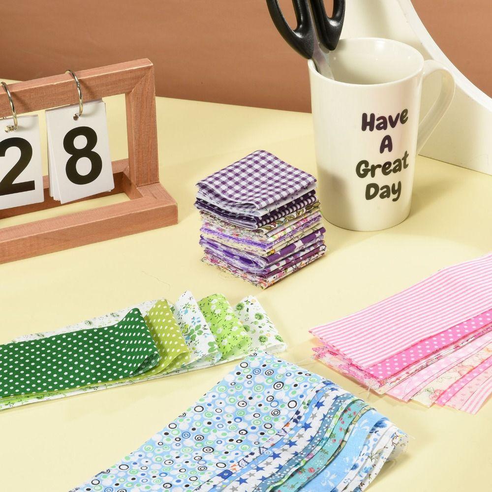 40PCS Jelly Roll Patchwork Fabric DIY Sewing Material Fabric Floral Cotton Fabric  Sewing