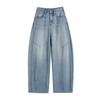 High Street Hot Girl Wide-Leg Jeans: Women's Spring/Autumn Bestseller, Flaw-Hiding, Loose-Fit, American Style Floor-Length Pants