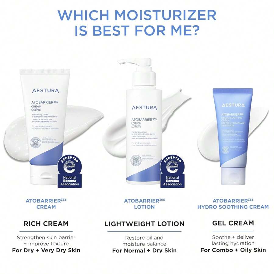 AESTURA ATOBARRIER365 Creme Mit Ceramiden 80 ML, Koreanische Feuchtigkeitscreme Zur Reparatur Der Hautbarriere | Lang Anhaltende Feuchtigkeit, Ceramid-Kapseln