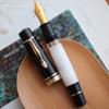 Majohn P139 Piston Resin Fountain Pen Large Capacity #8 F/M All Brass Piston System Writing Gift Pen Stationery School Supplies