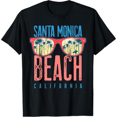 Santa Monica Shirt Beach California Family Vacation Summer T-Shirt