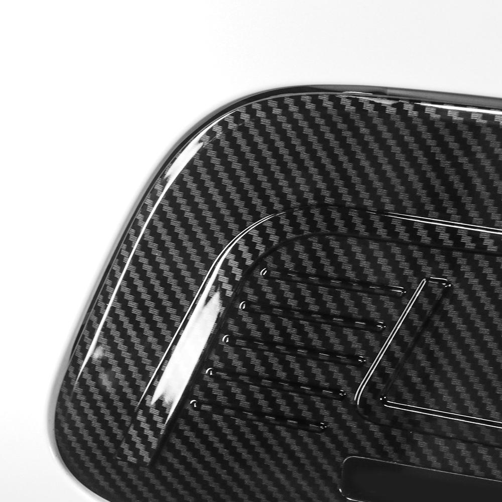 Exterior Accessories For Kia SELTOS 2026-2026 Car Tuning Carbon Fiber Car Fuel Tank Cap Decoration Cover Trim LHD/RHD