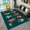 Nussknacker-Weihnachtsbaum-Teppich, Teppich für Zuhause, Wohnzimmer, Schlafzimmer, Sofa, Fußmatte, Dekor, Kinderspiel, rutschfeste Bodenmatte, Geschenk