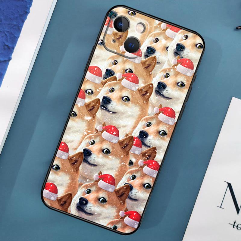 Doge Dog Cheems Meme Case For iPhone 16 15 14 13 12 11 Pro Max XS X XR Plus 12 13 Mini Cover Shell