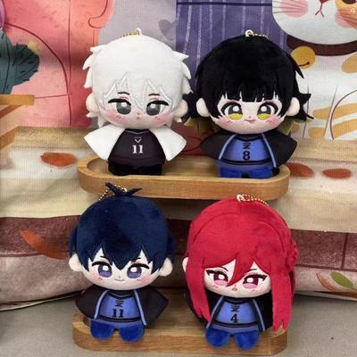 Poupées en Peluche Blue Lock Isagi Yoichi Chigiri Hyoma Bachira Meguru Nagi Seishiro Figurine de Jeu Anime Porte-clés Peluches