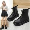 New Women's Platform Shoes Autumn Round Toe Side Zipper Ankle Boots for Women Casual Sneakers Outdoor Women's Platform Boots