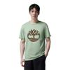 Timberland Outdoor Casual Breathable Big Logo Round Neck Short Sleeve T-Shirt Men Tops Light-Green A6281-EC6