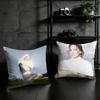 Singer R-Rosalia L-Lux cushion cover Birthday Anniversary Gifts Double Sided Printed Zipper Cushion Cover Soft Skin Bedding