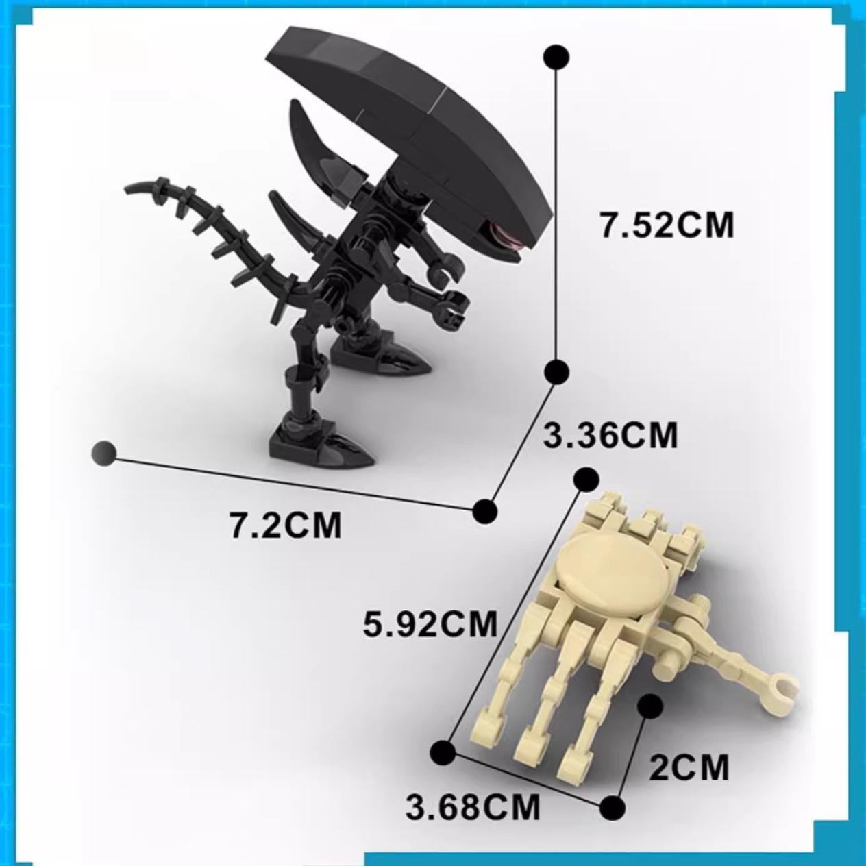 High-Quality Big High-Quality Size High-Quality Alien High-Quality Xenomorph High-Quality Queen Collection kit High-Quality Building High-Quality