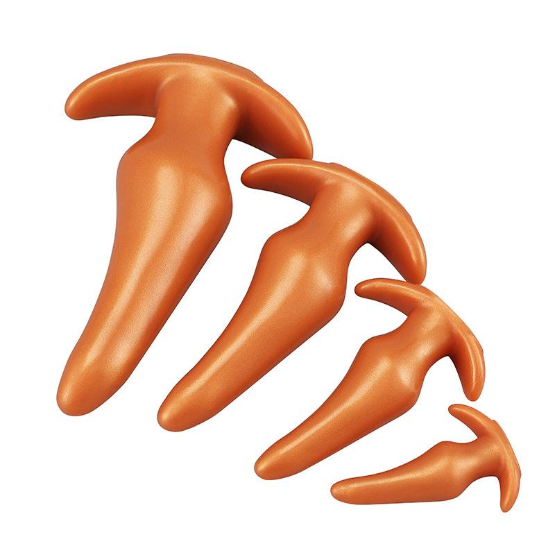 Silicone Boat Anchor Butt Plug out Invisible Wear Back Court Expansion Masturbation Plug for Men and Women Chrysanthemum Sexy Sex Toy