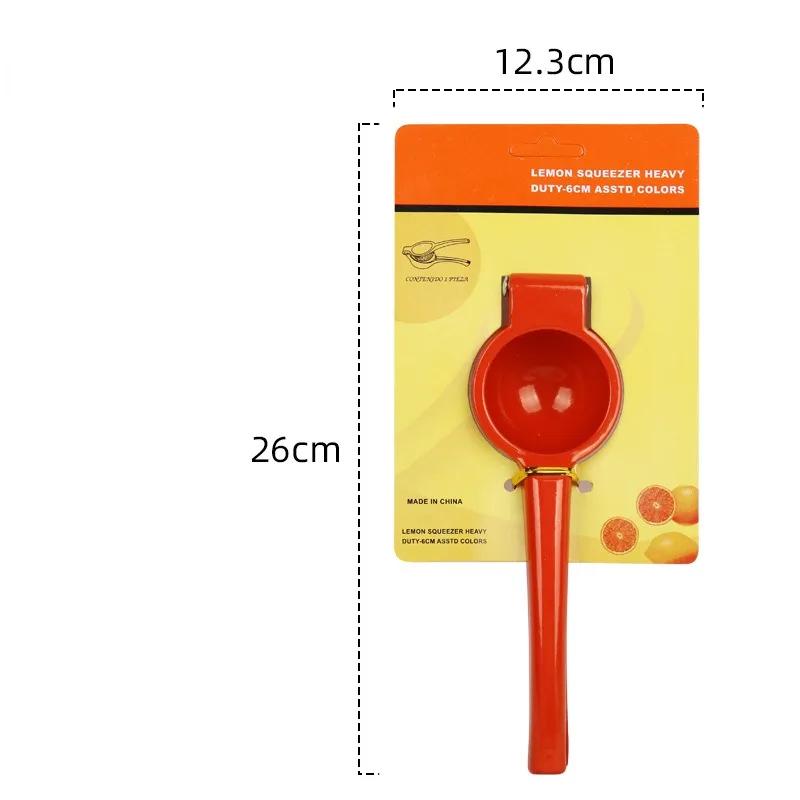 

Aluminum Alloy Manual Lemon Squeezer Hand Pressed Orange Fruit Juicer Household Portable Practical Kitchen Cooking Gadgets