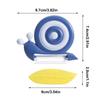MultipleFunction Kitchen Peeler Manual Snail-Shaped Carrot Peeler Non-Slip Handle Ceramic PotatoApple Peeler Fruit Peeling Tool
