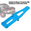 Front Shock Absorber Metal Board For WL Toys 12423 Truck Car R C Hop Up Parts (Blue 0008B)