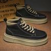 Autumn mid-top board shoes retro platform high-top shoes casual Martin boots