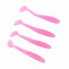 50PCS 5cm Soft Plastic Fishing Lures T Tail Grub Worm Baits Fish Tackle Accessory