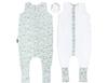 Double-sided Sleeping Bag with Feet for Kids 3-4 Years Old -mint Koala