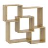 Wall Hanging Shelf, Bookcase - Hanna white