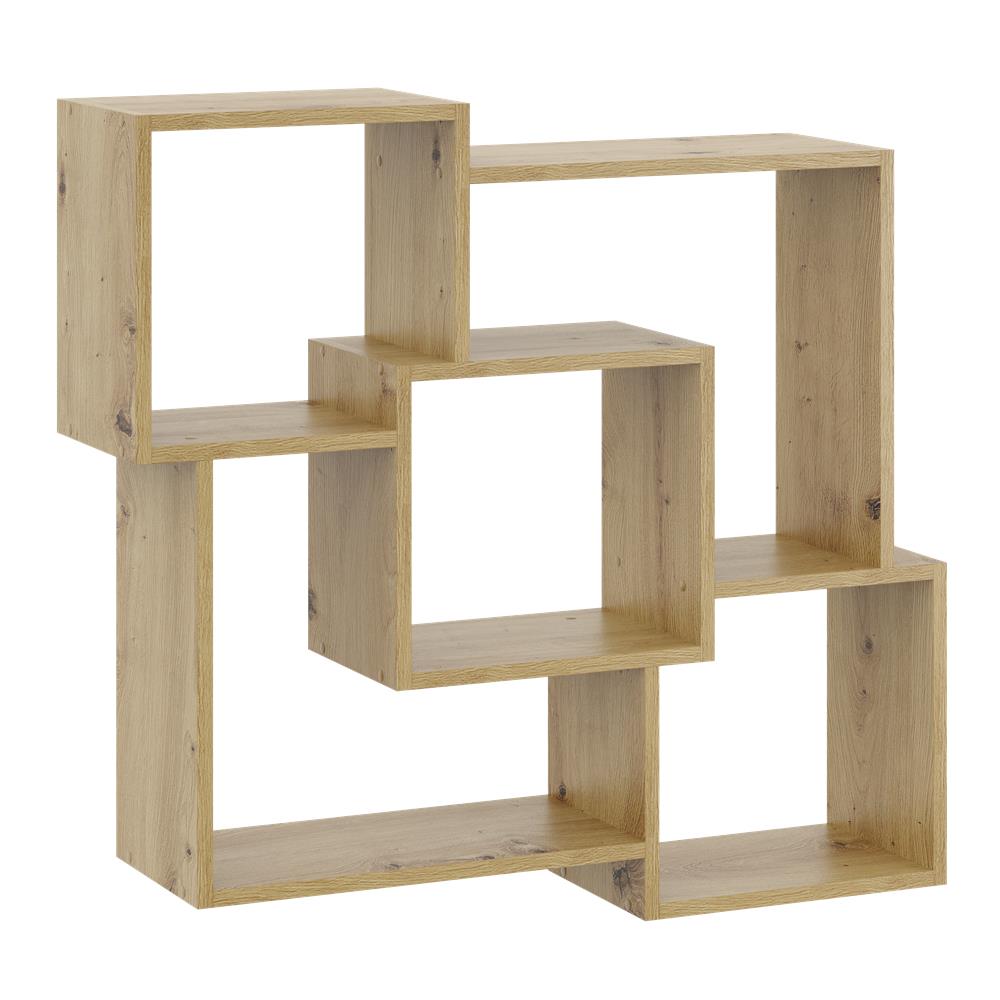 Wall Hanging Shelf, Bookcase - Hanna white
