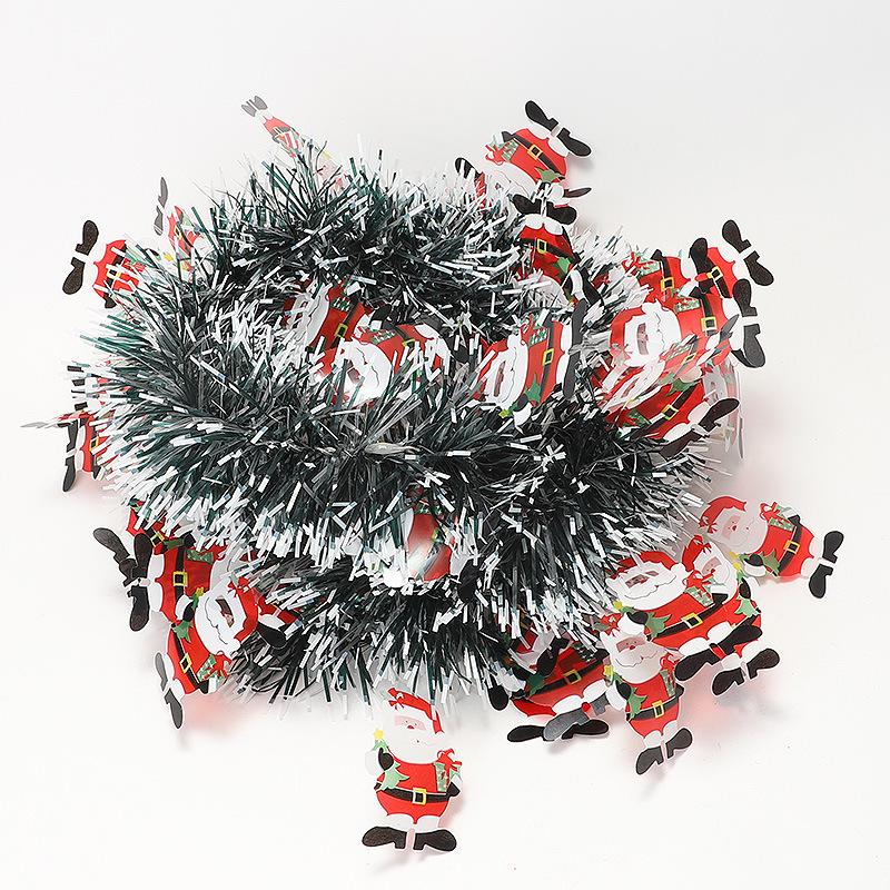 1pc Premium Christmas Garland with 5 m 50 Bulbs Festive Lights String- Party Supplies & Scene Setup, Best for Christmas,