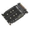 NVME U.2 To Combo NGFF M.2 SATA PCIe SSD Adapter 40Gbps Stable Operation SFF8639 SSD Adapter for