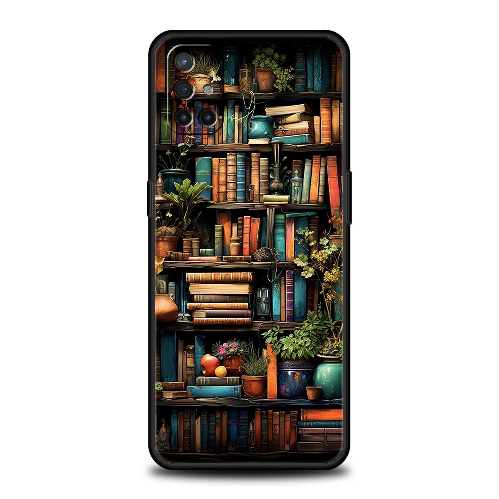 

Read Books illustration Luxury Phone Case For Oneplus 10T 11 R10 Nord N100 N200 N10 10 7 8 9 7T 8T 9R 9RT CE 2 Z Pro 5G Cover OnePlus 9 Pro