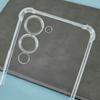 For vivo Y29s 5G/Y04 4G Phone Case Reinforced Four Corner Anti-Drop Clear TPU Cover