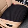Breathable Linen Seat Pad for Car – Slip-Resistant Bottom Cushion Only, Uses in Most Vehicles Year-Round Comfort