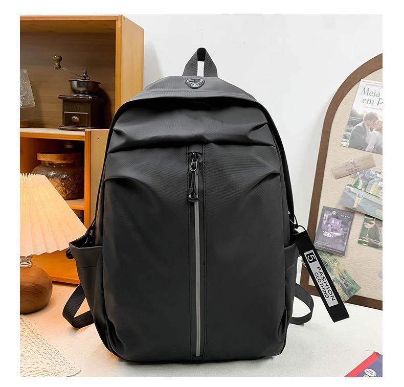 Versatile Cross-Border Backpack: Large-Capacity, Casual & Simple Design for College Students, Commuting, Short Trips & Men's School Use