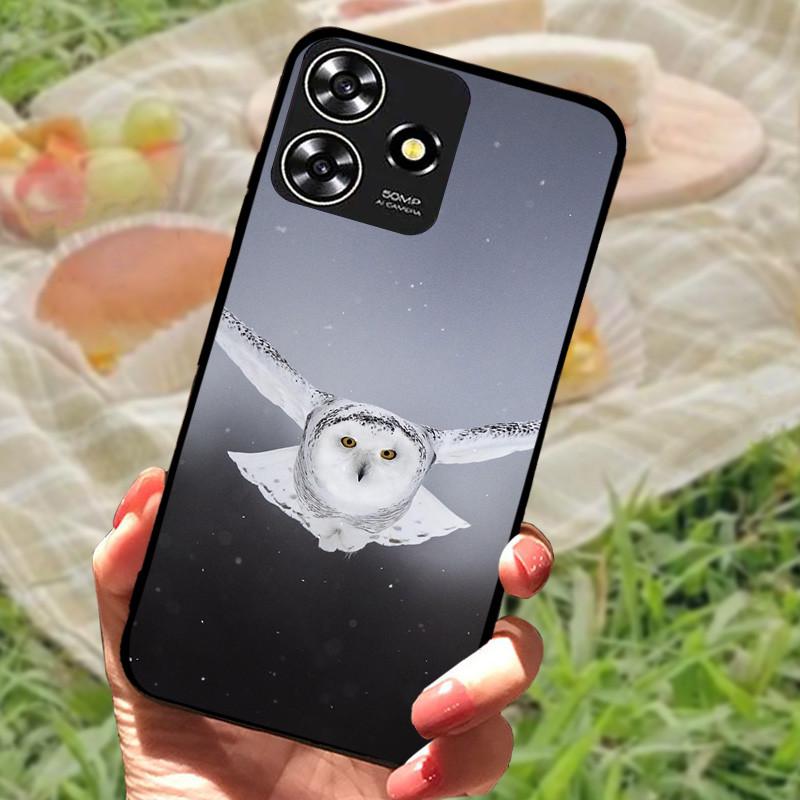 Für ZTE Blade V50 Smart Case Hülle Silikon Weich Marmor Schwarz Bumper Funda Coque für ZTE V50 Design 4G Schutz V50Smart