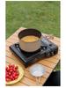 Mountain Guest Light Fire Portable Gas Camping Stove: Compact Card-type Outdoor Cooking Equipment