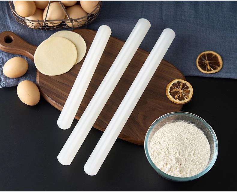 Food-Grade Non-Stick Rolling Pin for Fondant, Dumplings & Noodles - Available in Large & Small Sizes