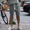 Multi-pocket Spring/Summer Straight-leg Wide-leg Sports Casual Jacquard Shorts