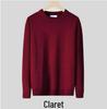 Trendy Harajuku Style Core-Spun Yarn Knitwear – Versatile No-Iron Round Neck Sweater