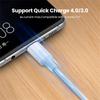 PD 100W USB C To USB Type-C Cable Fast Charge Data Cable For iPhone 15 Pro Max Huawei Samsung Xiaomi Phone Data Line Quick Charge Accessories