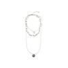 Collier - LUXENTER - Hanoi - Finition rhodium - Alliage métallique - Fermoir mousqueton