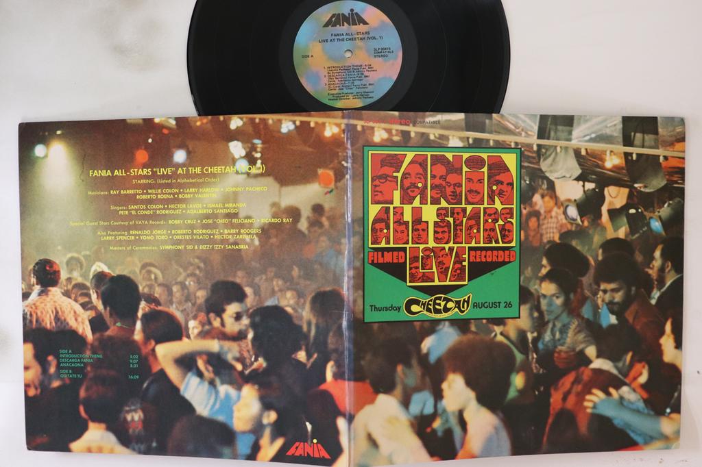 LP Record FANIA ALL STARS - "Live" At The Cheetah (Vol. 1) SLP00415 Fania Records 1972 US Latin Used