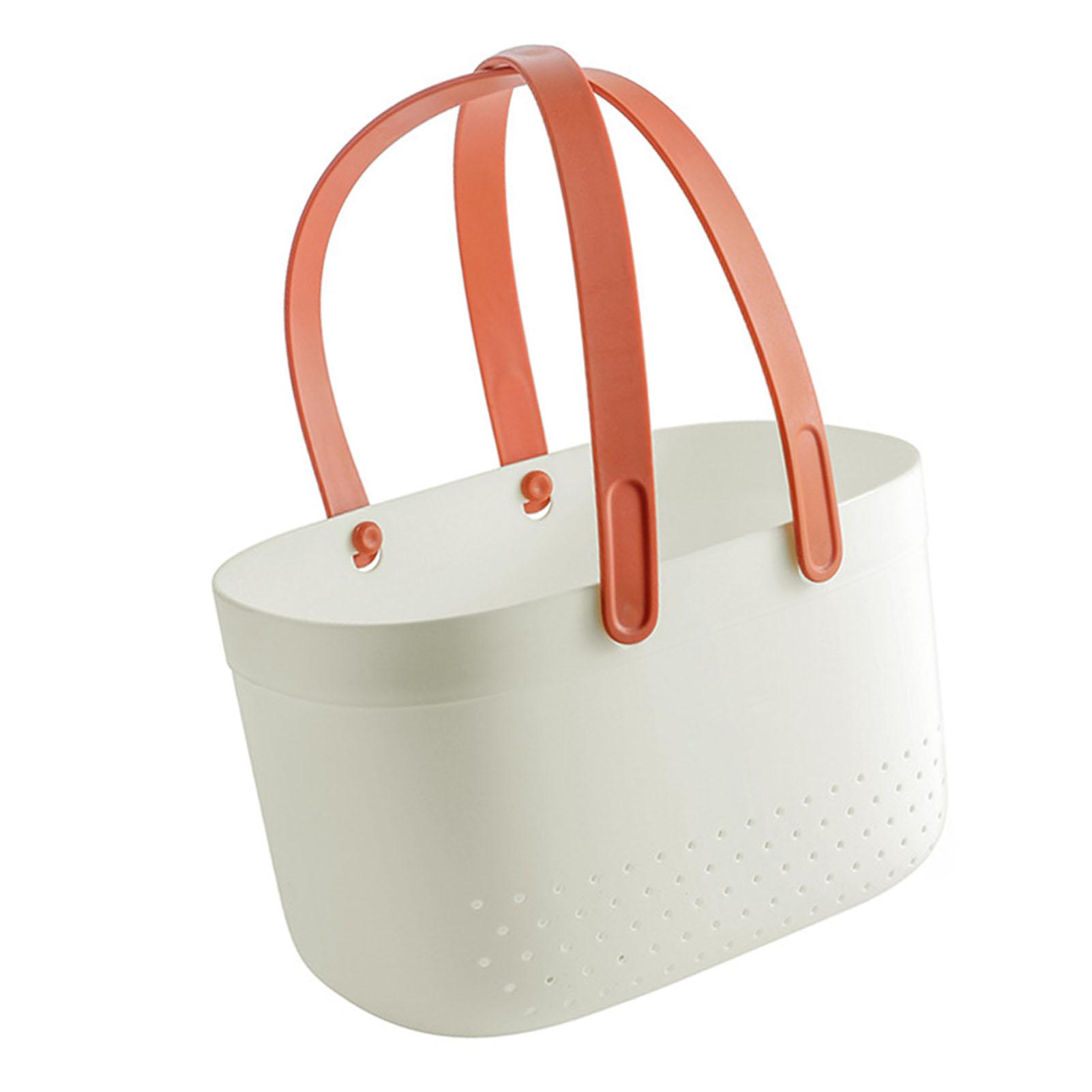 Shower Storage Basket Plastic Large Capacity Bath Storage Basket Container Organizer for Home Dormitory 766₽