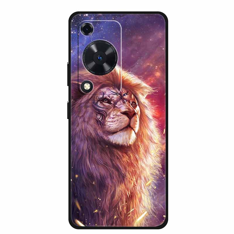 For Huawei Nova Y72 Phone Case Back Animal Cover for Huawei Nova Y72s Silicone Soft TPU Cases NovaY72 s Y 72 s Para Funda Bumper