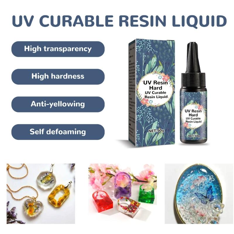 UV Curing Epoxy Resin for Casting, Coating, Jewelry Making