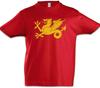 Shire Flag Kids Boys Kids Boys T-Shirt Dragon England Flag Crest Dragon County