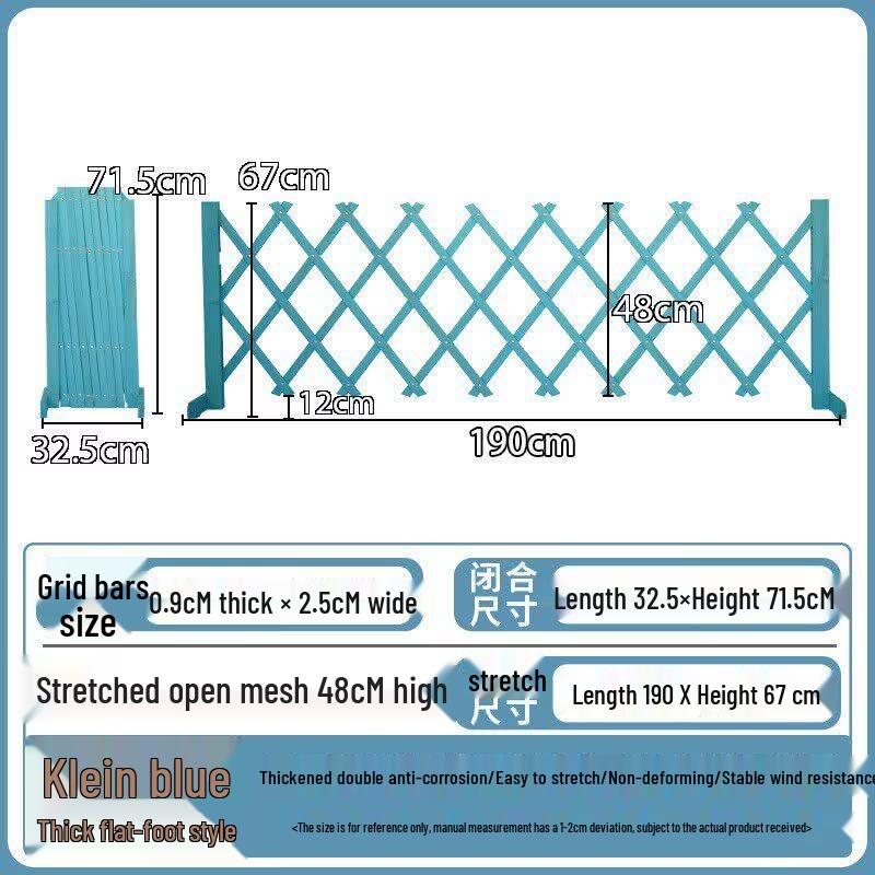 Retractable Anti-Corrosion Wooden Fence