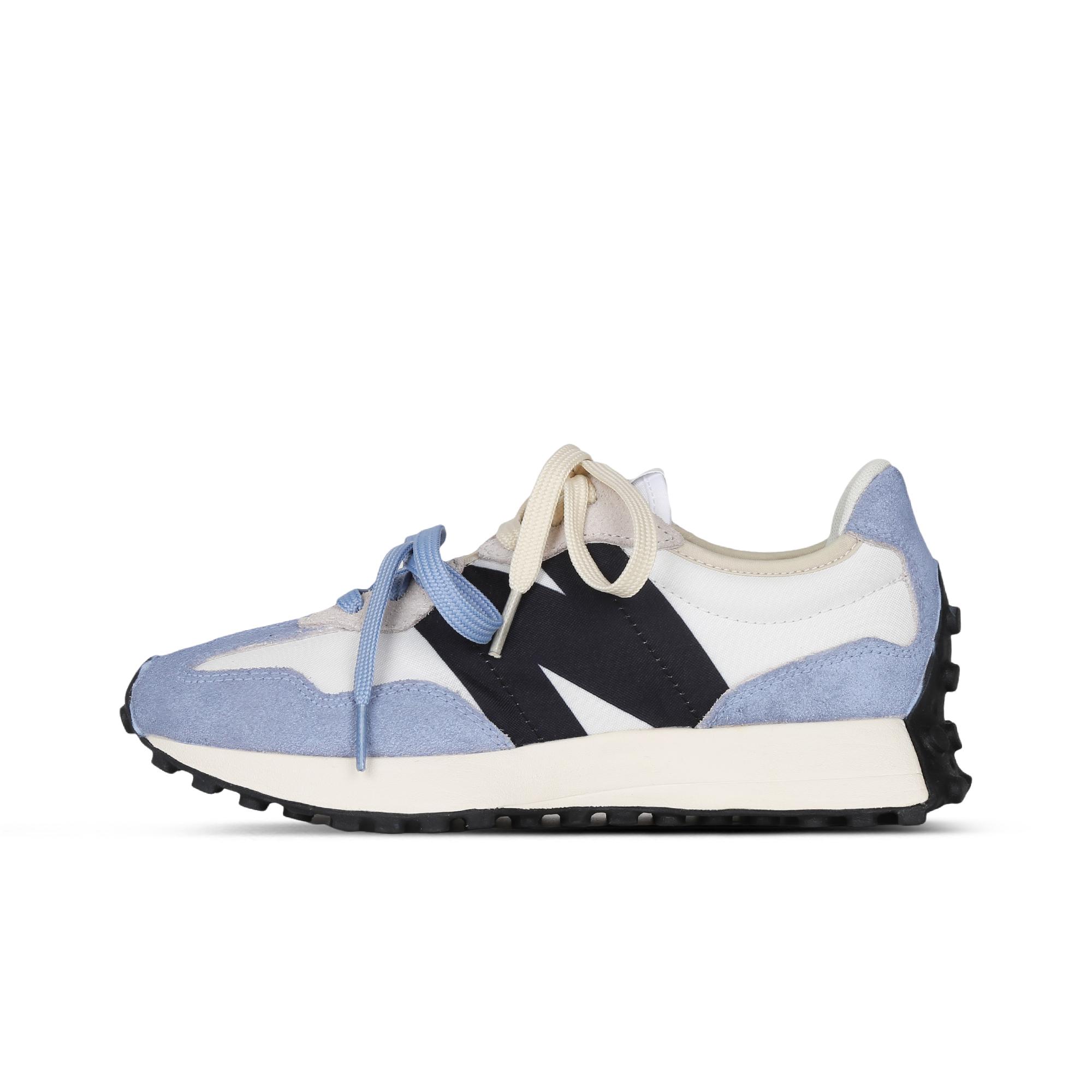

New Balance NB 327 Running Shoes Unisex Low Top Washed Blue/Ecru MS327FE(Team368-) 43