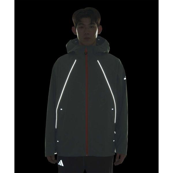 Adidas Terrex Xploric 2 Layer Jacket Outdoor Waterproof Breathable Woven Long Sleeve Jacket Men Jackets KD6882