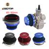 ZSDTRP Universeller Vergaser Luftfilter Reiniger 48mm 55mm 60mm Motorrad Roller Für KEIHI KOSO MIKUNI OKO Vergaser