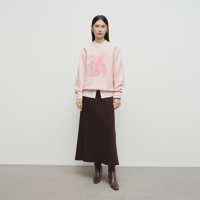 Broadcast Women's Loose Fit Crew Neck Sweatshirt